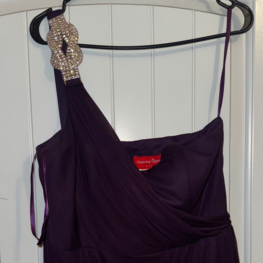 Dancing queen- USA -Elegant Purple Evening Dress - Picture 4 of 6